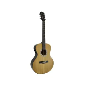 guitarra electro acustica valenciana country 40” natural c/funda
