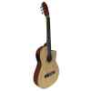 guitarra electro clasica valenciana 39” slim mate natural