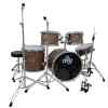 set de bateria dvd, 5pcs tour madera beteada oscura