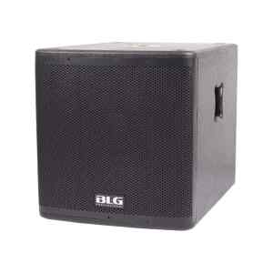 sub woofer blg 18″ activo madera 1800 watts program/procesador dsp