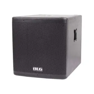 sub woofer blg 18″ activo madera 1800 watts program/procesador dsp