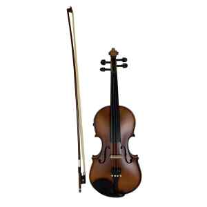 violin electro acustico vivaldi c/ eq, estuche y accesorios satinado
