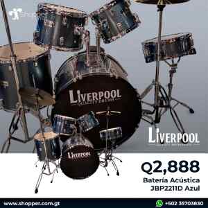 Bateria Acustica JBP2211D Azul | LIVERPOOL
