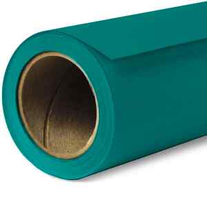 Fondo de Papel Verde Azulado SA 68-12 Teal de 272cm x 11m | SAVAGE
