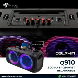 Bocina SP-2600RBT Recargable | DOLPHIN