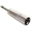 Adaptador de plug 6,3 mm a plug Cannon, monoaural – Steren