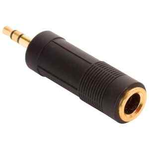 Adaptador elite de plug 3,5 mm a jack 6,3 mm, estereo – Steren