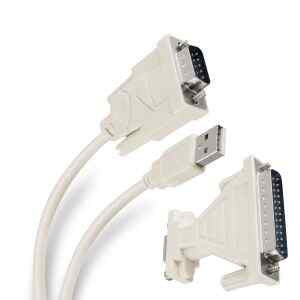 Adaptador USB a serial DB9, de 1,8 m – Steren