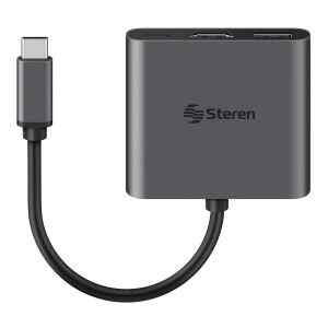 Adaptador USB C a HDMI / USB 3.0 / USB C – Steren