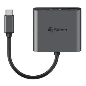 Adaptador USB C a HDMI / USB 3.0 / USB C – Steren
