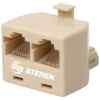 Adaptador Y, 2 jack a 1 Conector, de 4 contactos – Steren