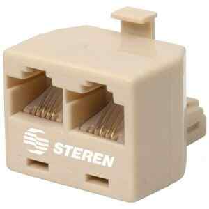 Adaptador Y, 2 jack a 1 Conector, de 4 contactos – Steren