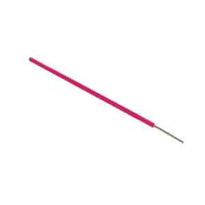 Alambre estañado para conexiones, 22 AWG, color rojo – Steren