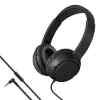 Audifonos manos libres con cable tipo cordon, plegables, negros – Steren