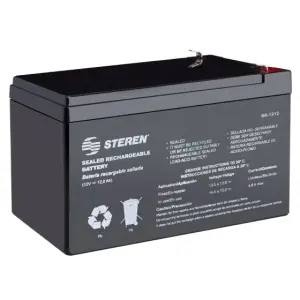 Bateria sellada de acido-plomo, 12 Vcc 12 Ah – Steren