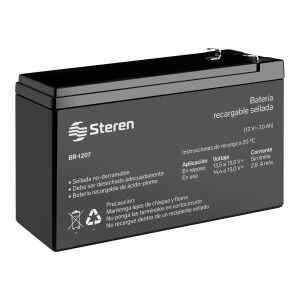 Bateria sellada de acido-plomo, 12 Vcc 7 Ah – Steren