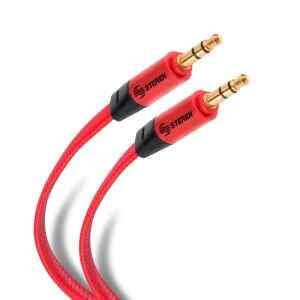 Cable auxiliar plug a plug 3,5 mm de 1,8 m, tipo cordon – Steren