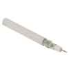 Cable coaxial RG6, 50% malla de aluminio sin estañar, blanco – Steren