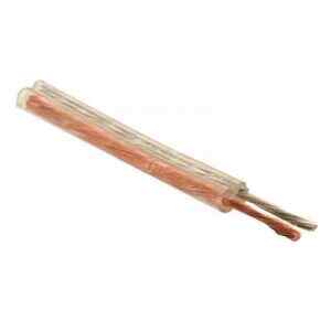 Cable duplex transparente polarizado para bocina, 16 AWG – Steren