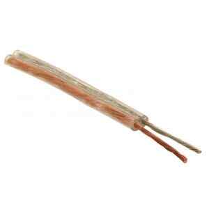 Cable duplex transparente polarizado para bocina, 18 AWG – Steren