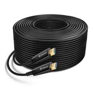 Cable HDMI 4K de fibra optica, 50 m – Steren