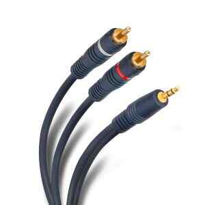 Cable plug 3,5 mm a 2 plug RCA de 1,8 m – Steren