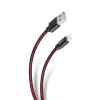 Cable USB a Lightning, de 1,2 m, con forro de mezclilla – Steren