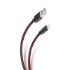 Cable USB a Lightning, de 1,2 m, con forro de mezclilla – Steren