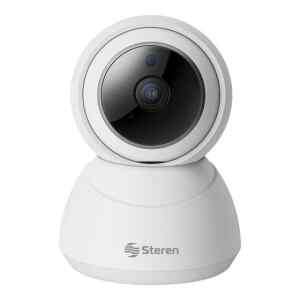 Camara de seguridad Wi-Fi* / Ethernet 3 MPx robotizada con seguidor de movimiento – Steren