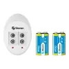 Cargador inteligente de pilas 9V. Incluye 2 pilas 9V – Steren