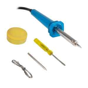 Cautin economico tipo lapiz de 35 Watts con accesorios – Steren