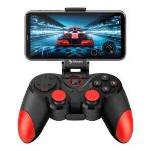 Control USB / Bluetooth* para videojuegos compatible con PC, PS3 y celular – Steren