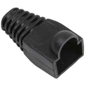 Cubierta protectora para Conector RJ45, negra – Steren