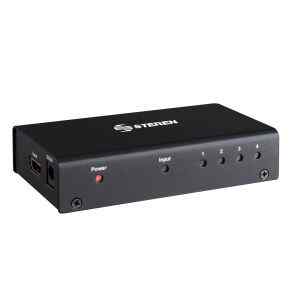 Divisor con amplificador HDMI UHD 4K de 4 salidas – Steren