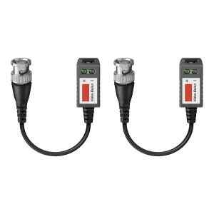 Extensor pasivo de video BNC por cable UTP con terminales atornillables (Balun) – Steren