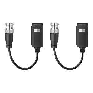 Extensor pasivo de video UHD 4K para BNC por cable Ethernet con terminales de resorte (Balun) – Steren