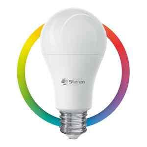 Foco LED Wi-Fi RGB+W multicolor de 10 W – Steren