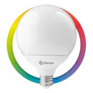 Foco LED Wi-Fi RGB+W multicolor de 15 W – Steren