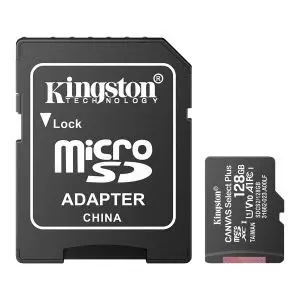 Memoria microSD de 128 GB, clase 10, U1 – Steren