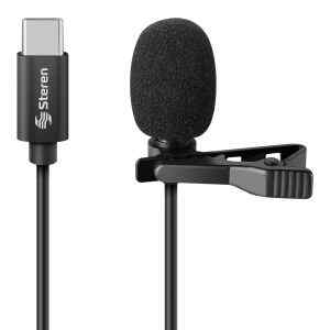 Microfono USB C de solapa para celular – Steren