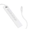 Multicontacto de 6 salidas verticales y cable extra largo – Steren