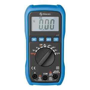 Multimetro digital auto rango con detector de voltaje – Steren