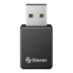 Nano adaptador USB Wi-Fi doble banda 2,4 y 5 GHz – Steren