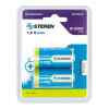Paquete de 2 pilas recargables C NiMH 3000 mAh – Steren