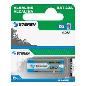 Pila alcalina tipo cilindro 23A – Steren