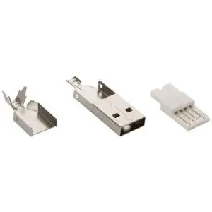Plug USB para soldar, sin cubierta – Steren