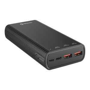 Power Bank de 18,000 mAh con Turbo Charge QC y Power Delivery con 2 salidas USB y USB C – Steren