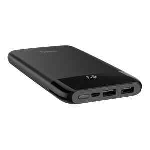 Power Bank de 8,000 mAh con 2 salidas USB y display – Steren