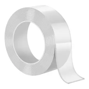 Cinta magica nano stick de gel doble cara, reutilizable de 3 m – Steren