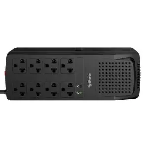 Regulador de voltaje 1,000 W con 8 contactos – Steren